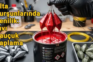 mibenco Sıvı Kauçuk ile Olta Kurşunu Kaplama: Balıkçılıkta Performansı Artırın