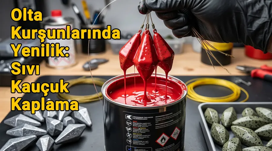mibenco Sıvı Kauçuk ile Olta Kurşunu Kaplama: Balıkçılıkta Performansı Artırın