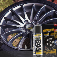 Jant Folyo Mat Siyah Jant Kaplama Seti