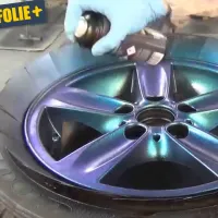 Bukalemun Jant Kaplama - Jant Folyo Sparkling Ocean