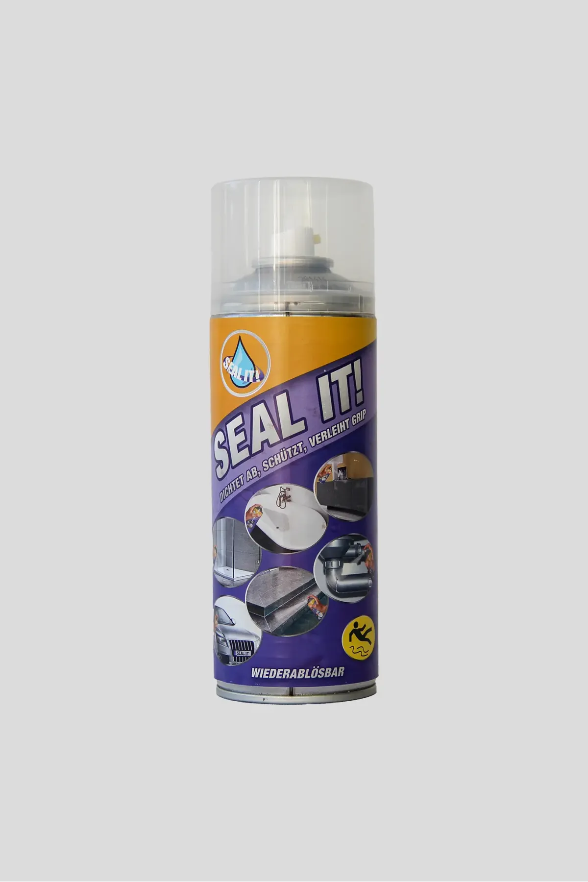 Şeffaf Parlak Püskürtülebilir Kauçuk Sprey – SEAL IT 400ml