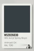 WS-Acryl Sprey Boya 400ml – Antrasit Gri RAL 7016