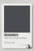 WS-Acryl Sprey Boya 400ml – Elmas Gri