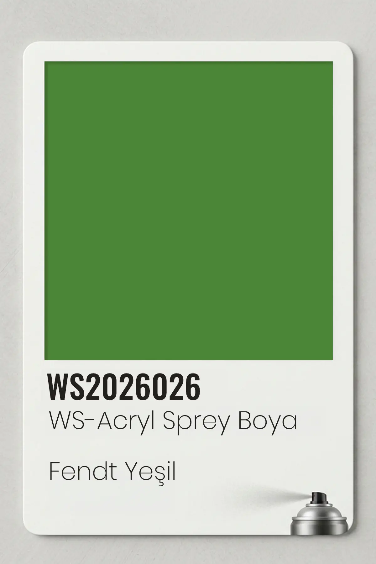WS-Acryl Sprey Boya 400ml – Fendt Yeşil