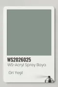 WS-Acryl Sprey Boya 400ml – Gri Yeşil