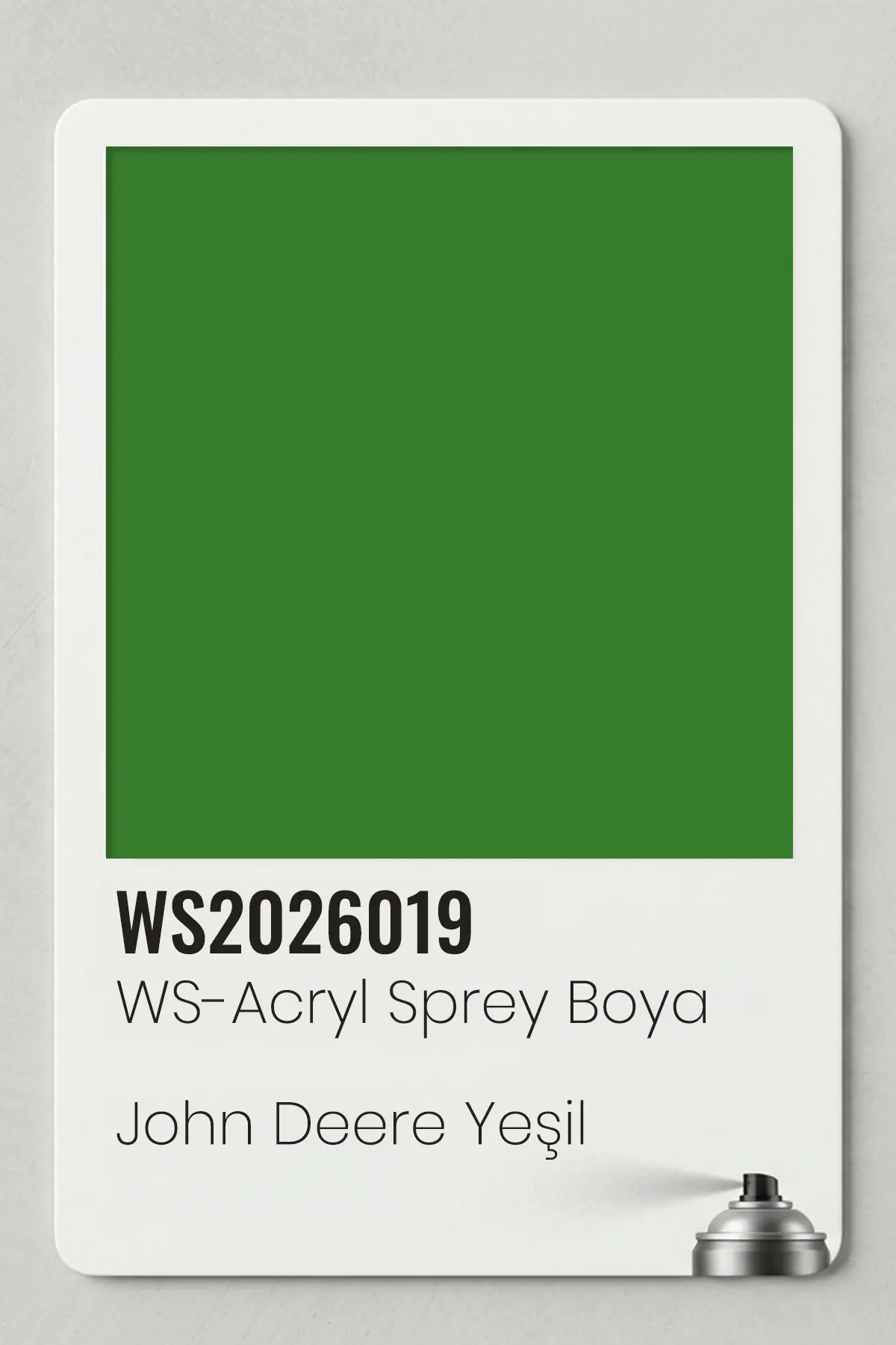 WS-Acryl Sprey Boya 400ml – John Deere Yeşil