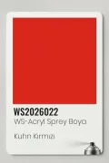 WS-Acryl Sprey Boya 400ml – Kuhn Kırmızı