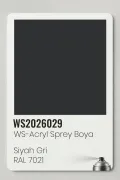 WS-Acryl Sprey Boya 400ml – Siyah Gri RAL 7021
