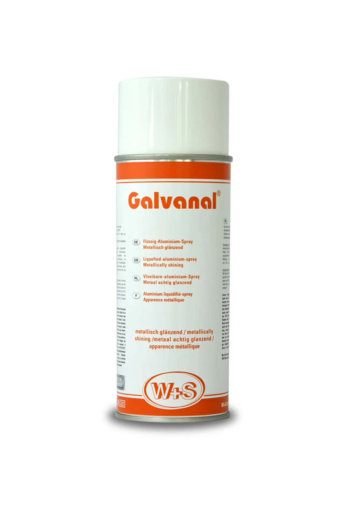 WS-Galvanal® Alüminyum Sprey Boya – Galvaniz Görünüm (400ml)