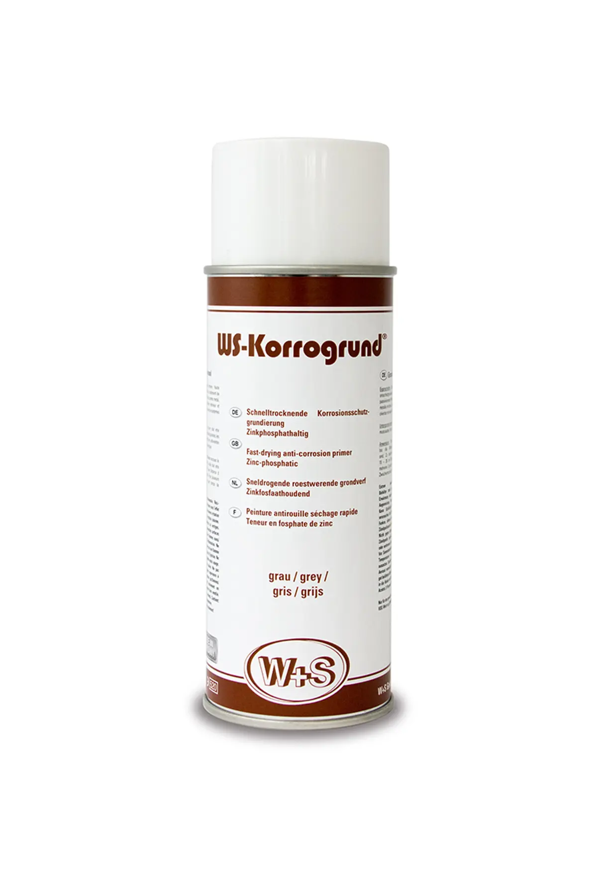 WS-Korrogrund® Antikorozif Astar Spreyi – Gri (400ml)