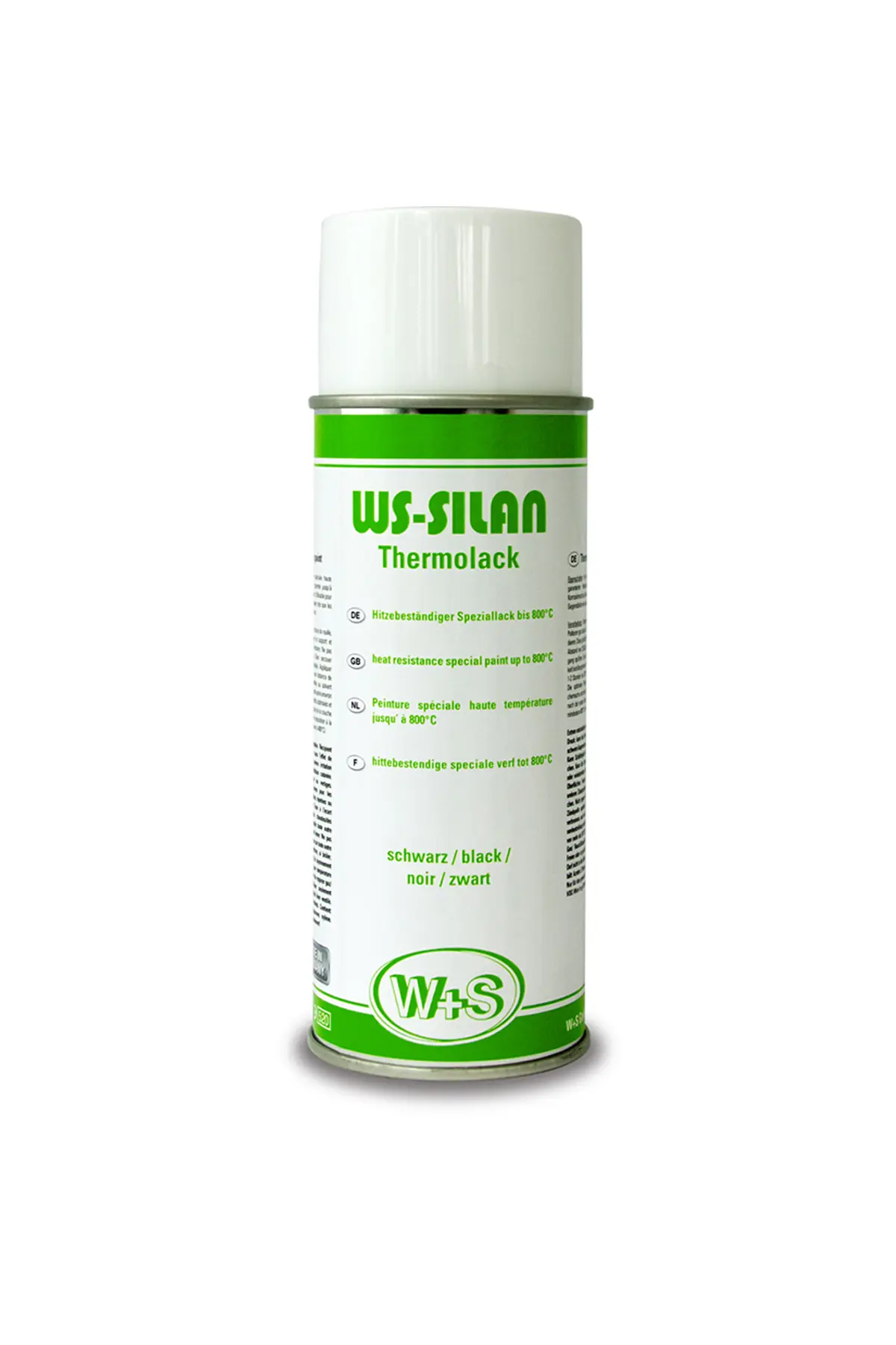 WS-Silan Thermolack Isıya Dayanıklı Sprey Boya – Gümüş (800°C Isıya Dayanıklı) (400ml)