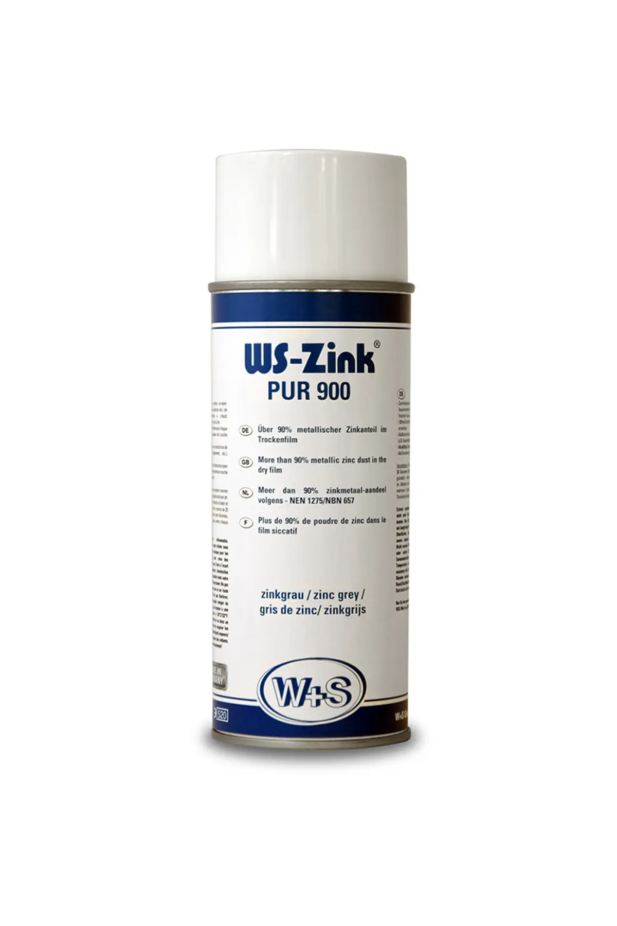 WS-Zink® PUR 900 Çinko Spreyi – Poliüretan Esaslı Korozyon Koruma (400ml)