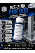 WS-Zink® PUR 900 Çinko Spreyi – Poliüretan Esaslı Korozyon Koruma (400ml)