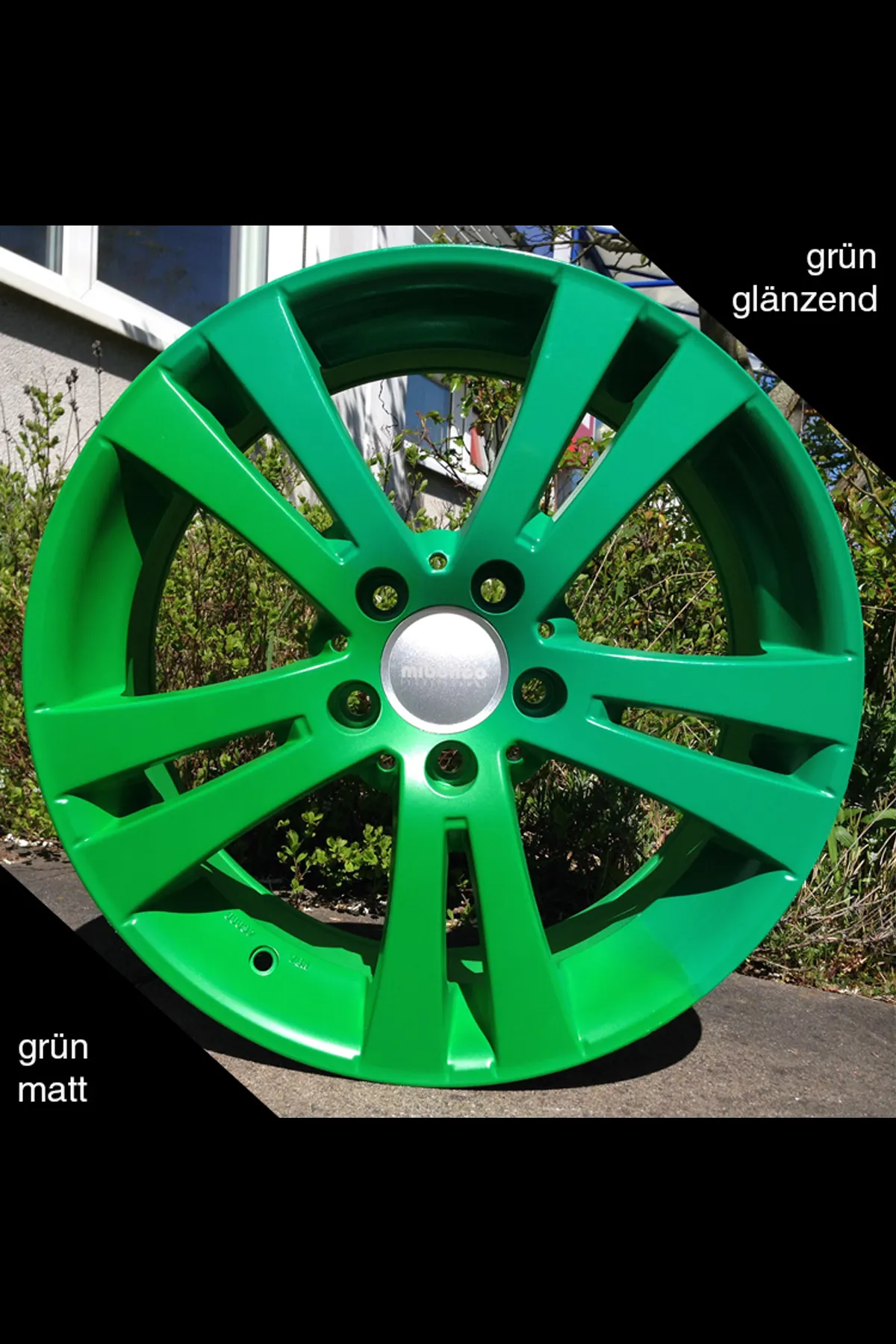 mibenco - Sprey - 400 ml - Mat Yeşil