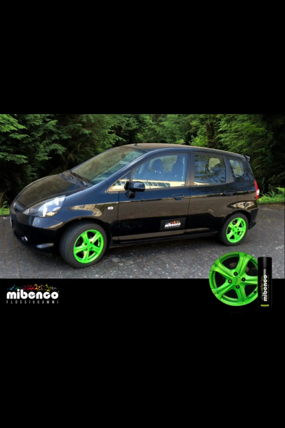 mibenco - Sprey - 400 ml - Mat Neon Yeşil