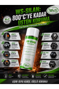 WS-Silan - Isıya Dayanıklı Boya - (800°C Isıya Dayanıklı)